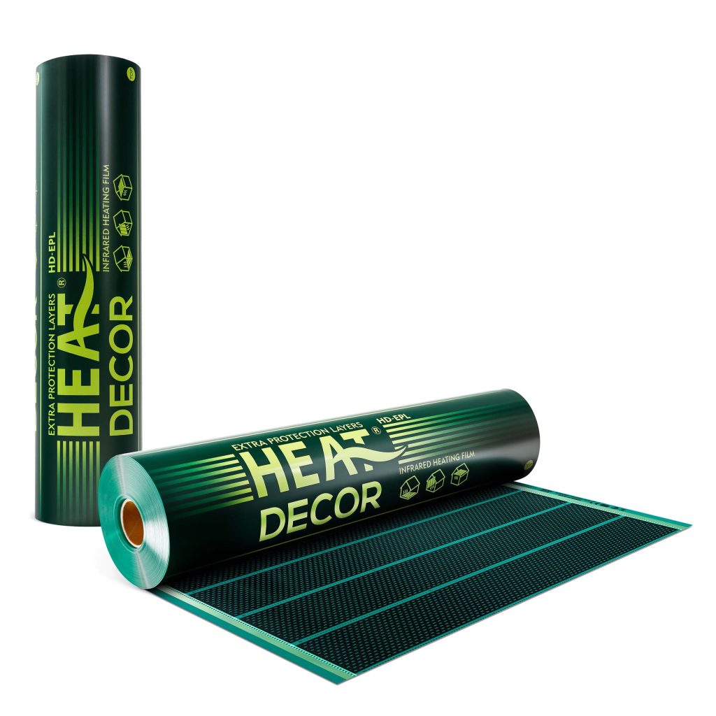 Folia grzewcza HD-EPL 140 W/m² – szerokość 100 cm – ROLKA 75 mb