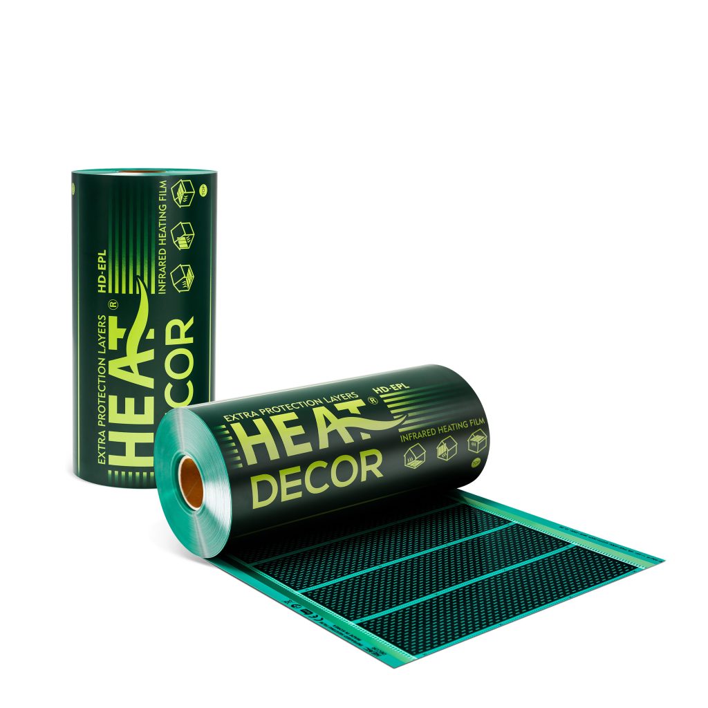 Folia grzewcza HD-EPL 80 W/m² – szerokość 50 cm – ROLKA 75 mb