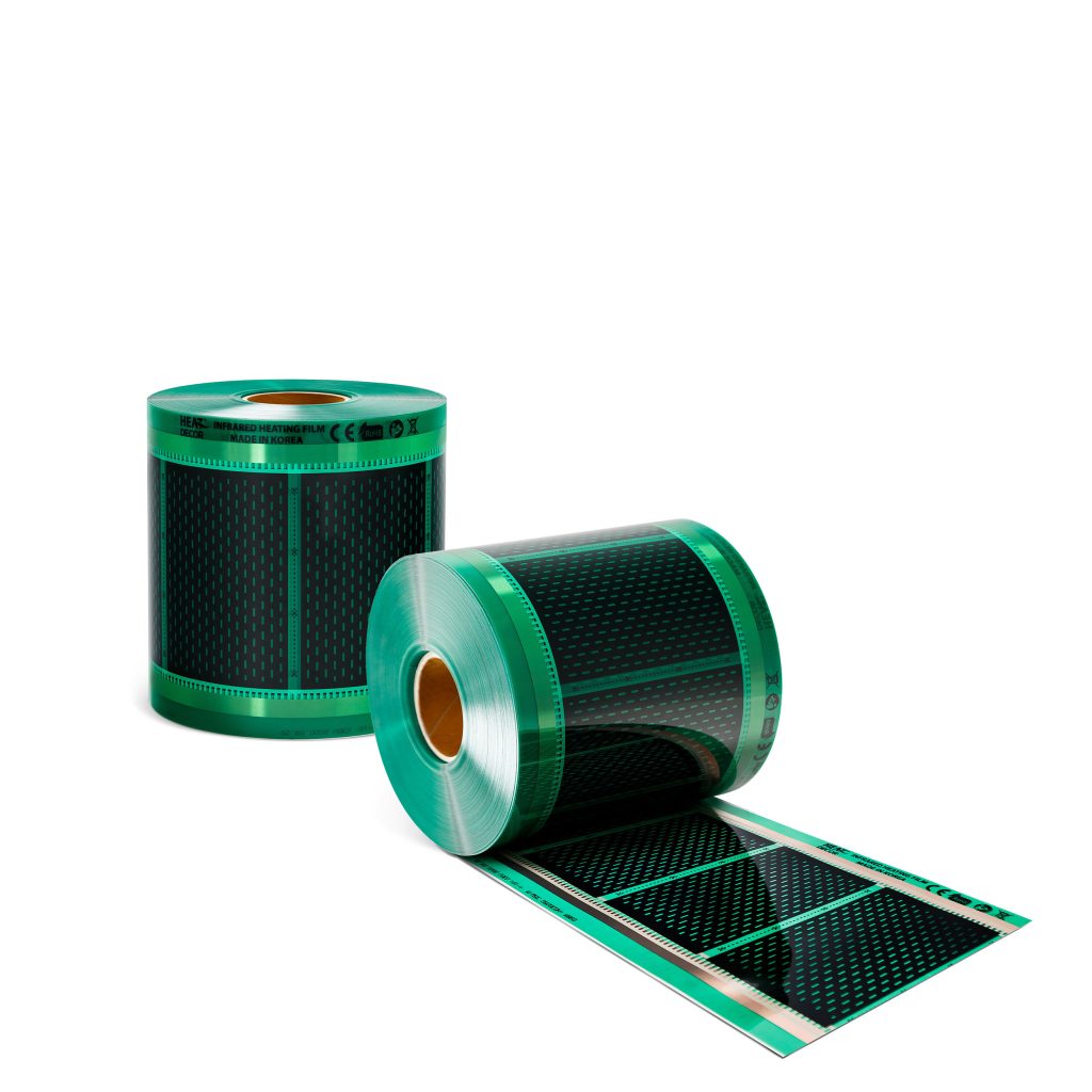 Folia grzewcza HD-G 220 W/m² – szerokość 25 cm – ROLKA 100 mb