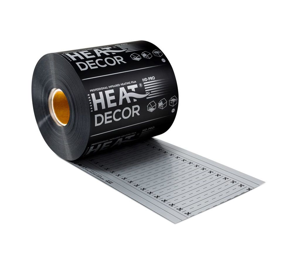 Folia grzewcza HD-PRO 60 W/m² – szerokość 25 cm – 1 mb
