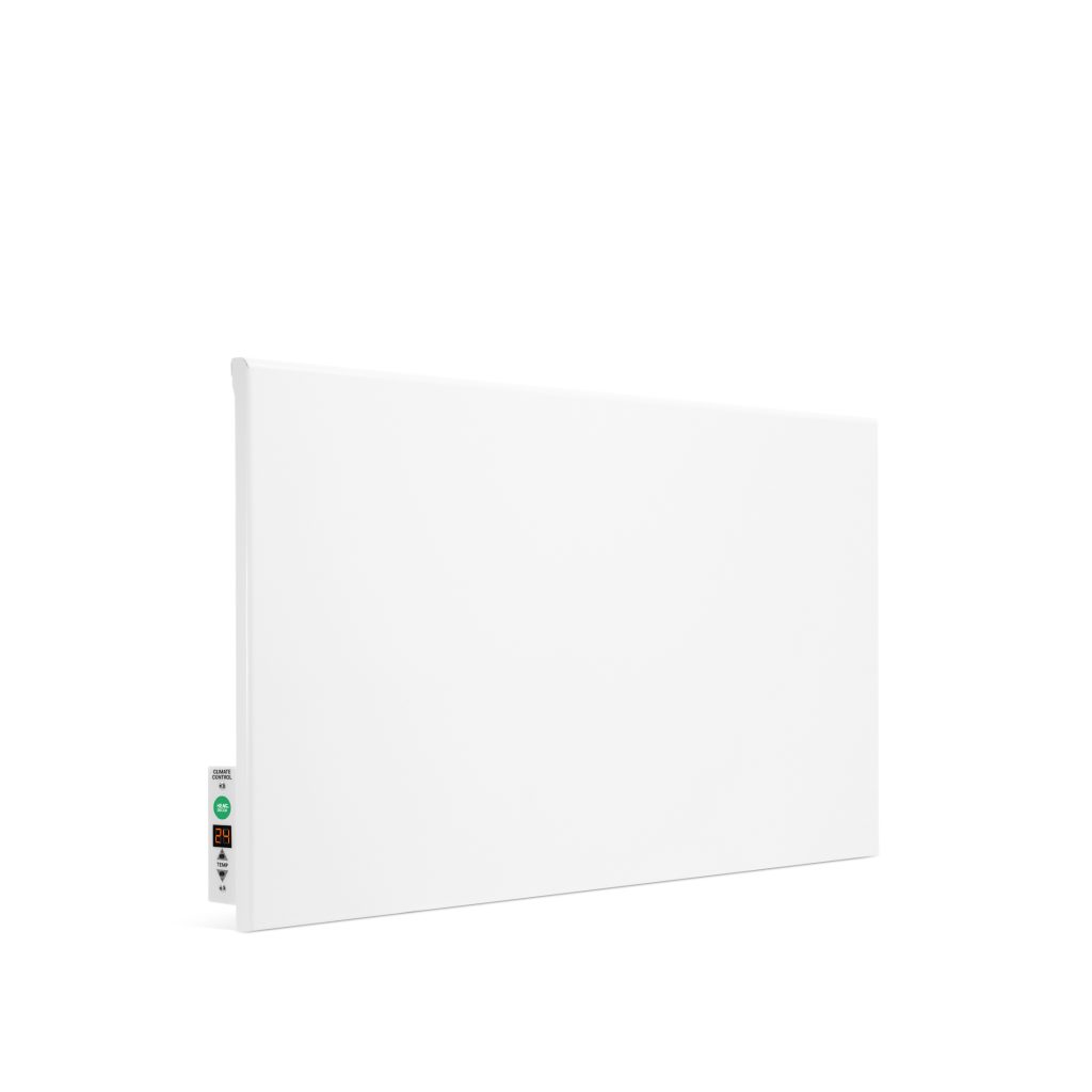 Grzejnik na podczerwień HD-WAVE STEEL z termostatem, moc 400 W – biały