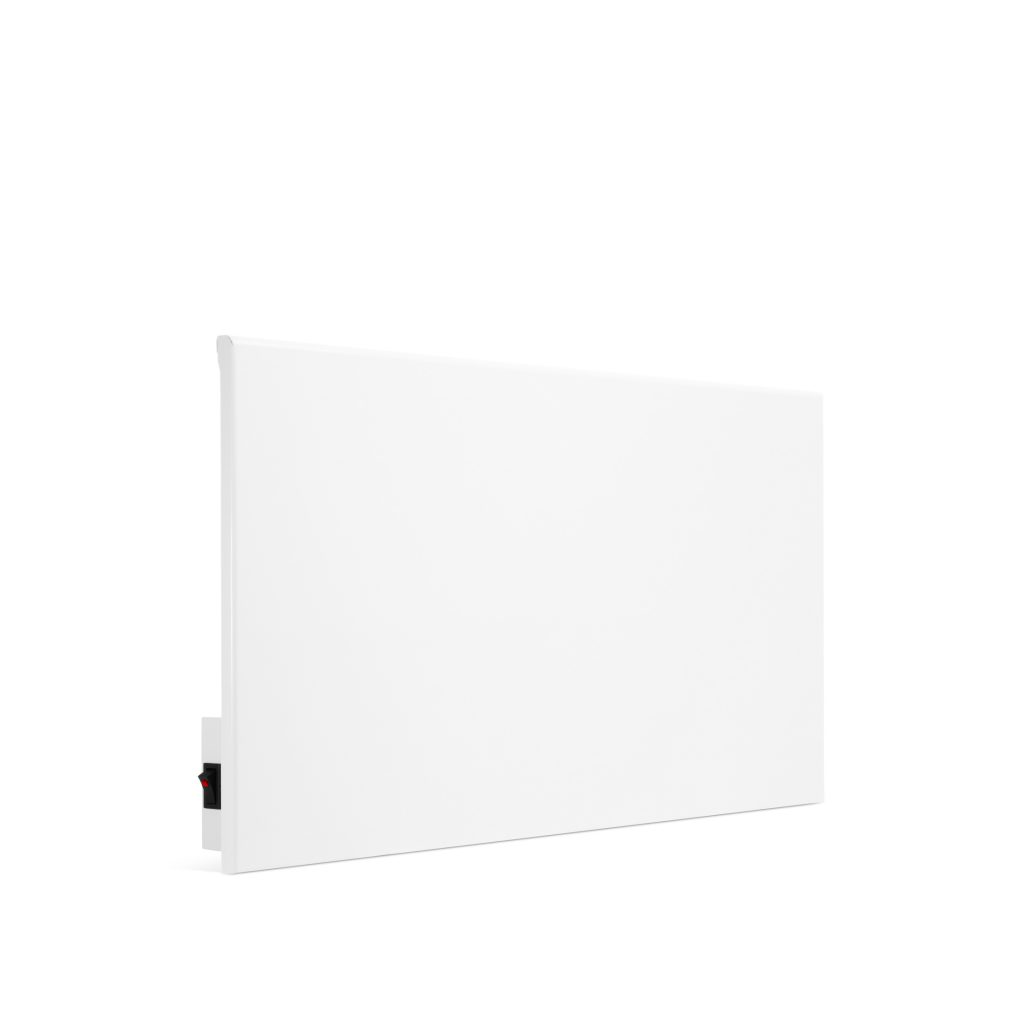 Grzejnik stalowy HD-WAVE STEEL z włącznikiem on/off, moc 300 W – biały