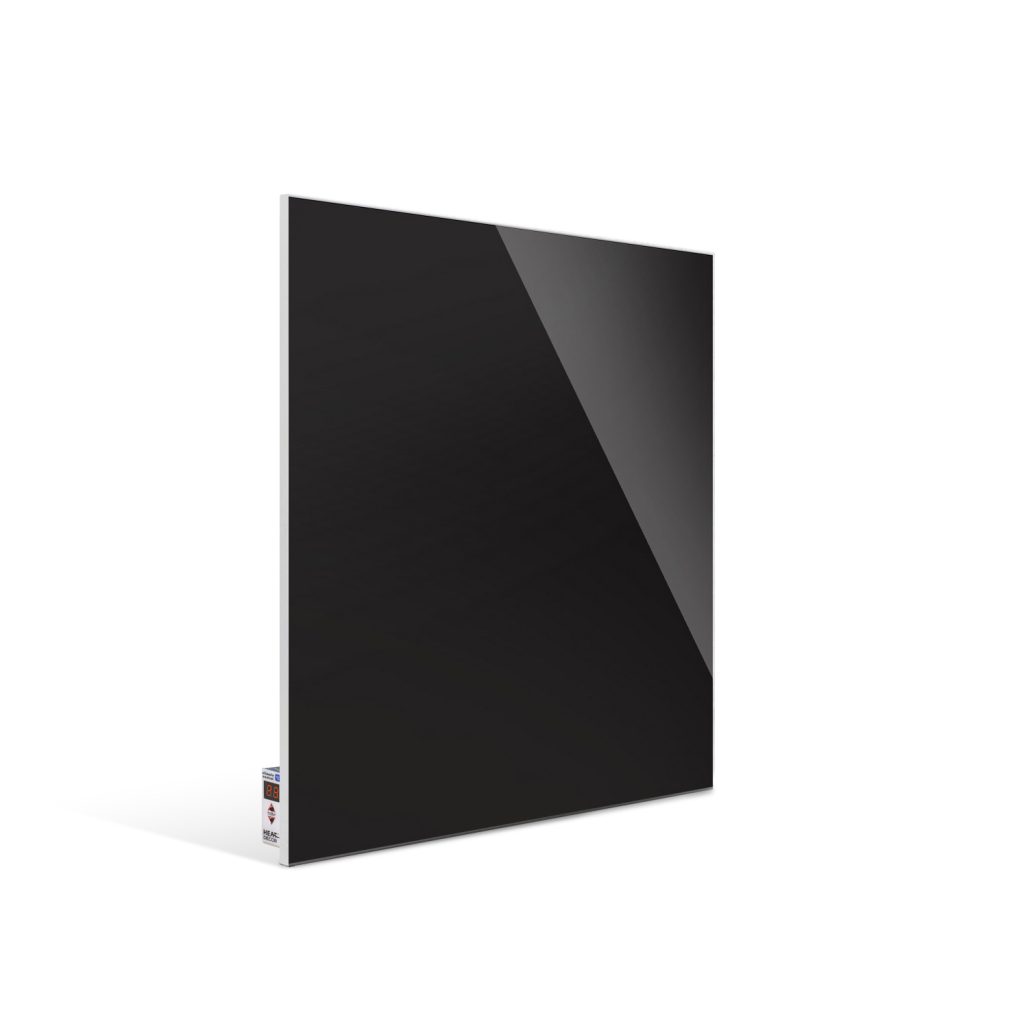 Grzejnik na podczerwień HD-WAVE CERAMIC z termostatem, moc 500 W – czarny