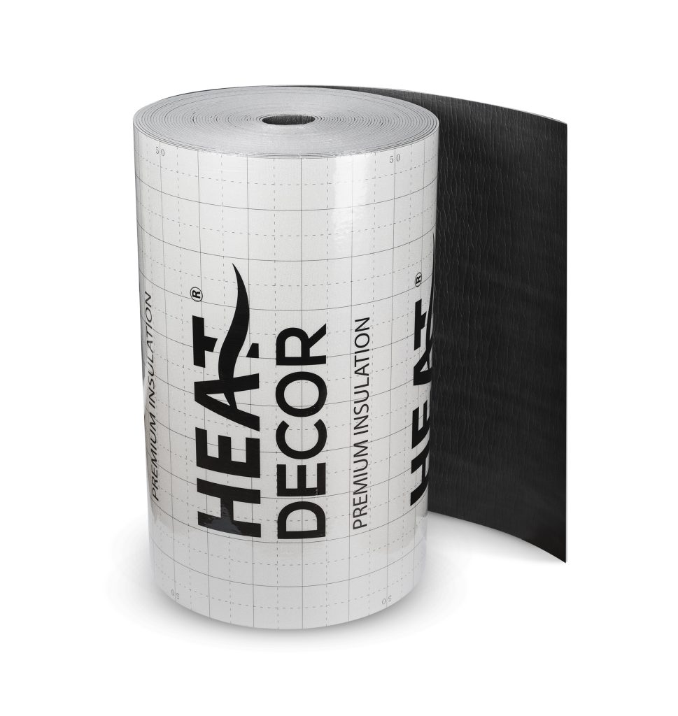 Mata izolacyjna Heat Decor do ogrzewania podłogowego gr. 5mm, szer. 100 cm – ROLKA 50 m