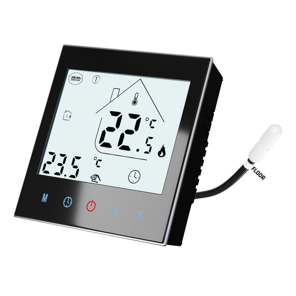 Termostat programowalny HD-T1000 – czarny