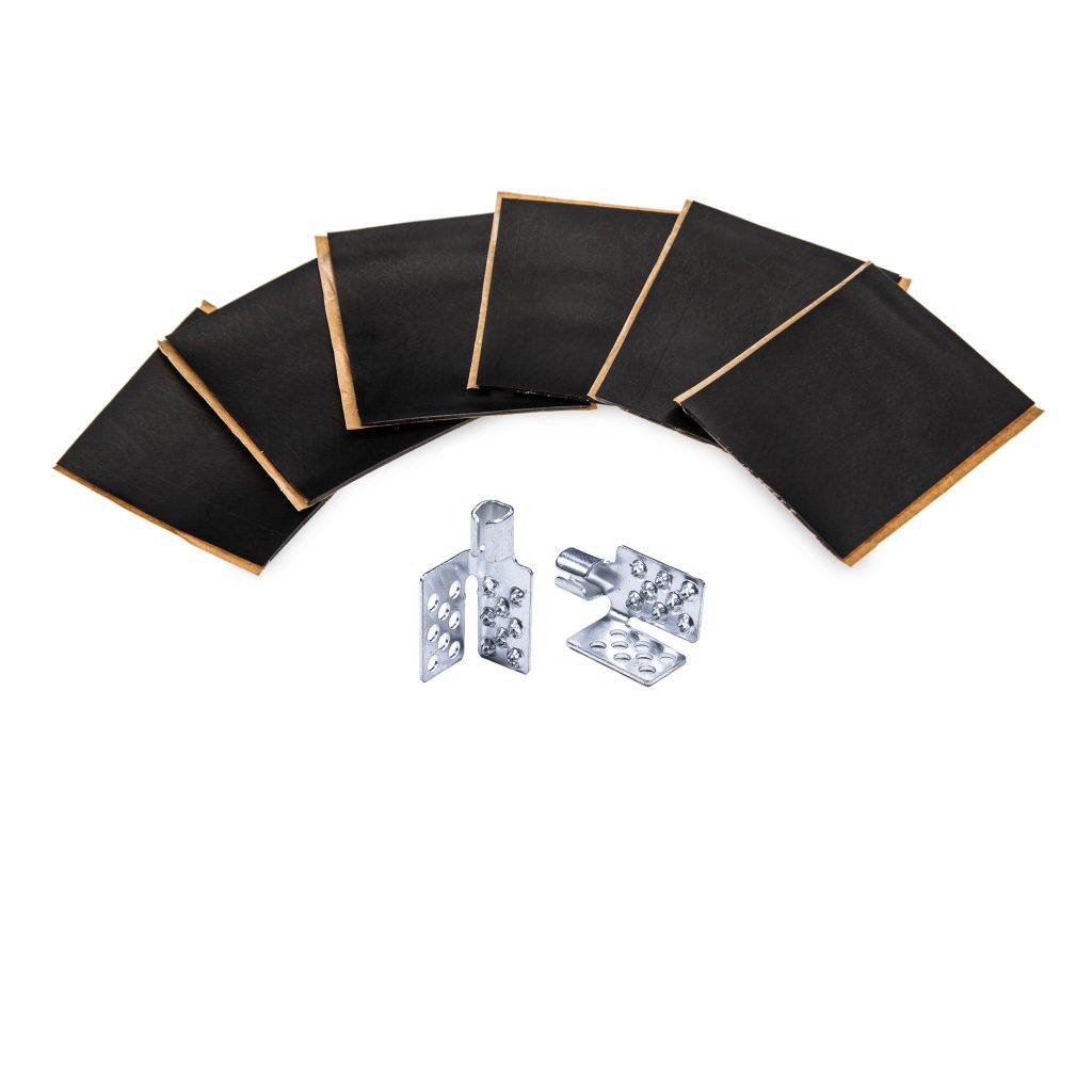 Zestaw przyłączeniowy AX do uziemienia siatki ze stali nierdzewnej w systemie pod wylewką