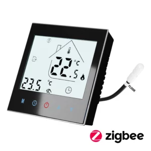 Termostat programowalny HD-T1000 z komunikacją Zigbee 3.0 – czarny