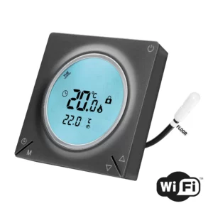 Termostat programowalny HD-T300.G z komunikacją Wi-Fi – grafitowy